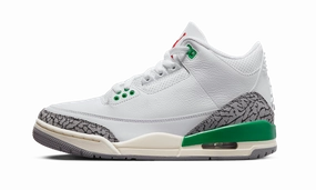 Street Style Air Jordan 3 Retro Lucky Green