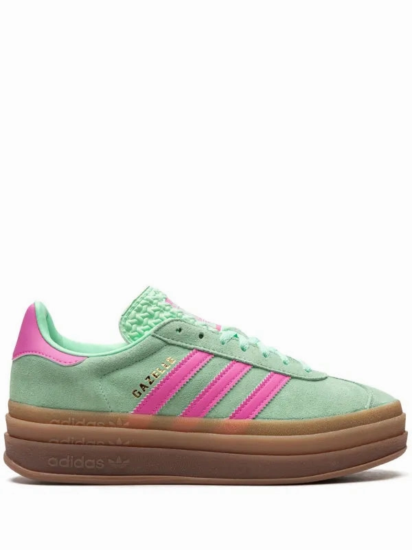 Adidas Gazelle Bold "Pulse Mint Pink" Balanced weight Travel Snap