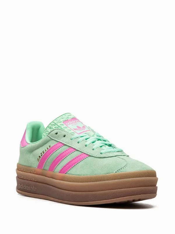 Adidas Gazelle Bold "Pulse Mint Pink" Slip On
