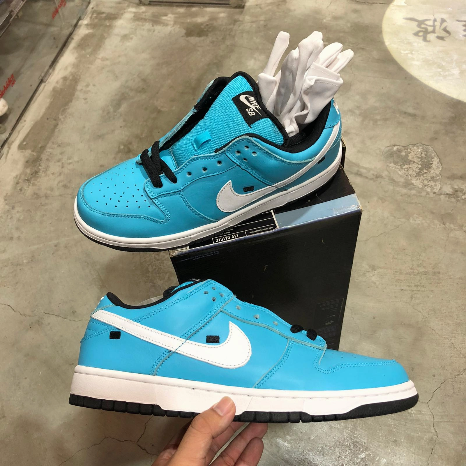 Slip Ride DS 2006' Nike Dunk Low Pro SB TOKYO TAXI BLUE