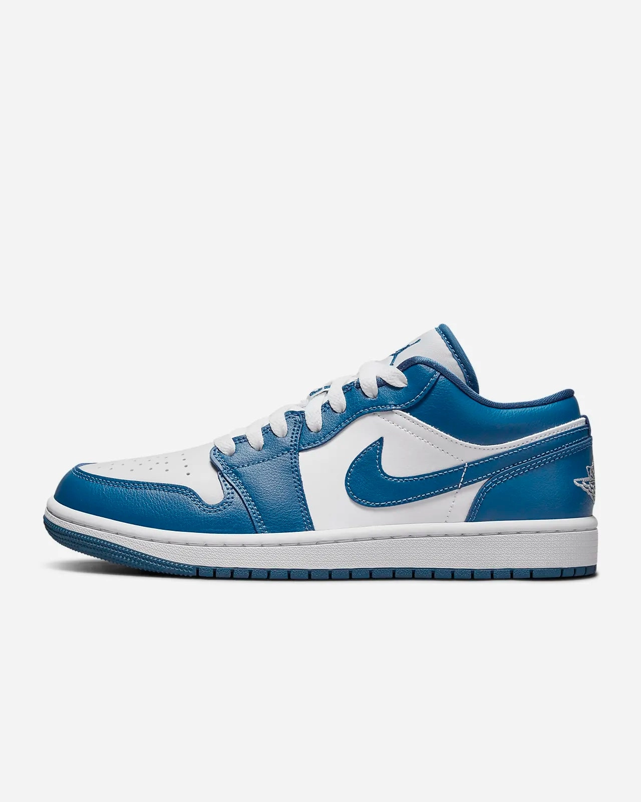 Nike - Air Jordan 1 Low - MARINA BLUE Smooth Design Ridge Path