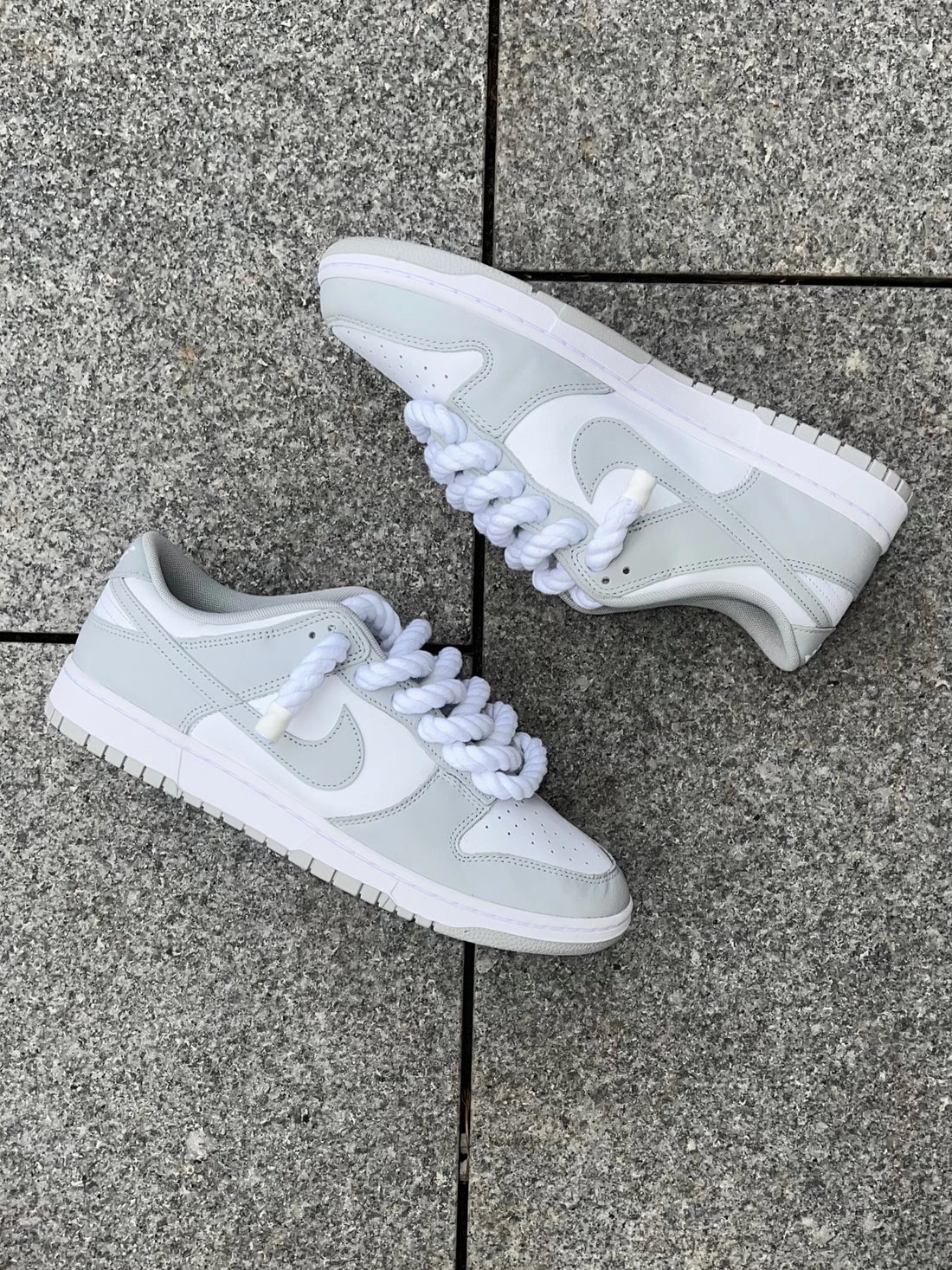 Any colour choice of Nike dunk lows with X ROPE LACES Classic Appeal