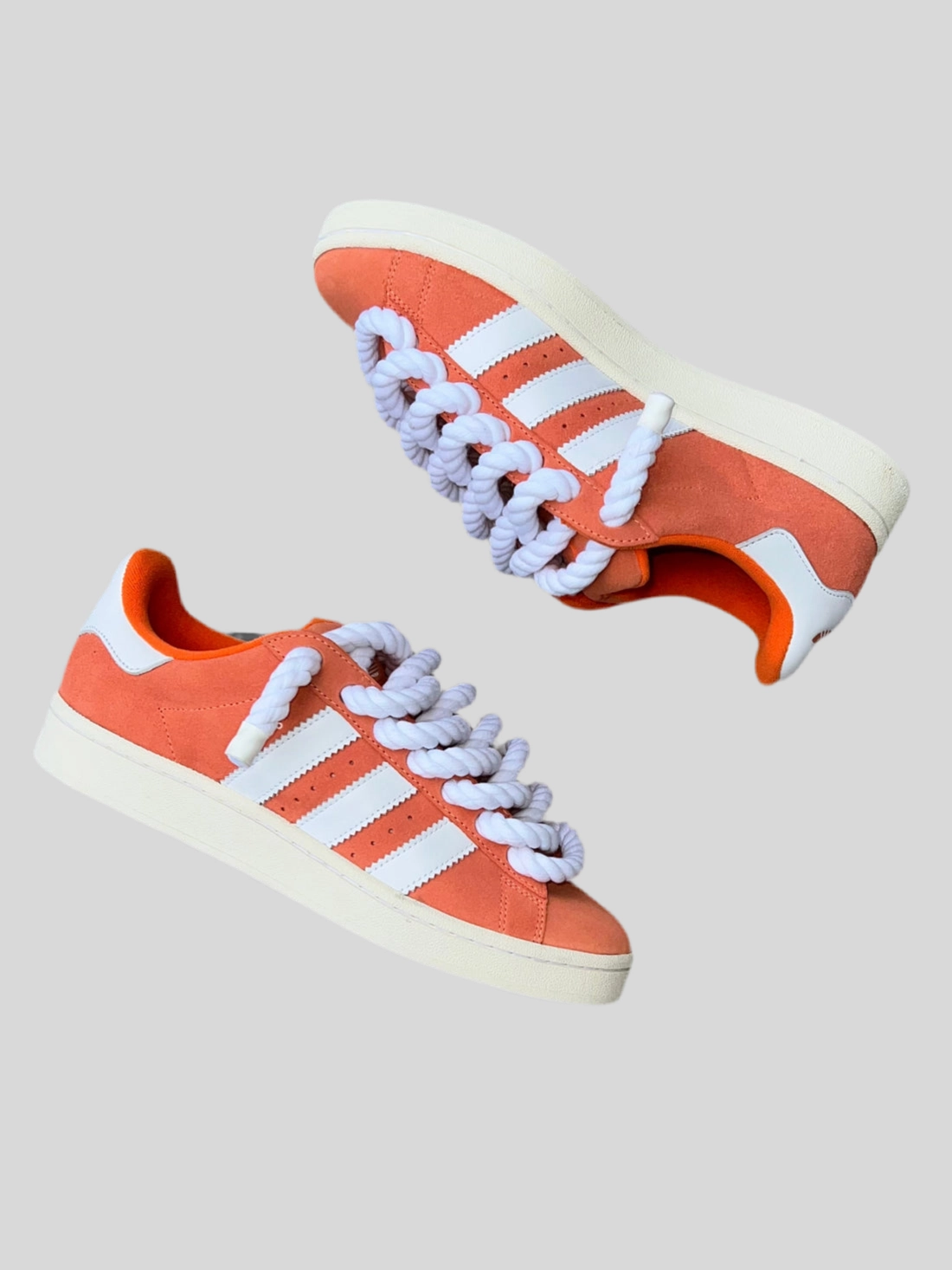 Orange ADIDAS CAMPUS X ROPE LACES Office Style Run Light