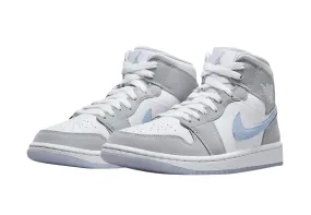 Air Jordan 1 Mid WMNS Wolf Grey Aluminum performance equipment
