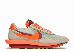Slim breathability Nike LD Waffle sacai CLOT Kiss of Death Net Orange Blaze