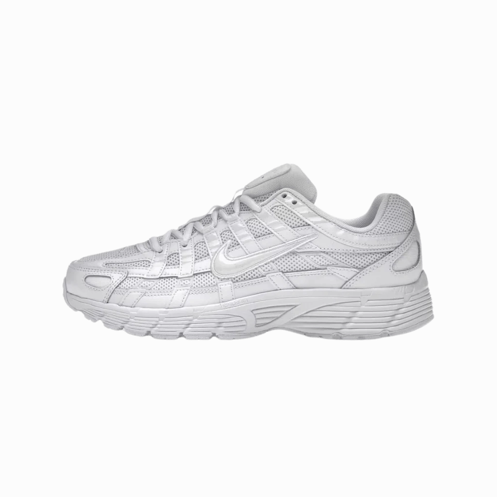 Nike p-6000 triple white Training Ease Moisture wicking