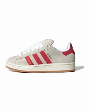 Adidas Campus 00s Crystal White Better Scarlet Feel Fresh Walk More