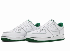 Bold Design Air force 1s green outline