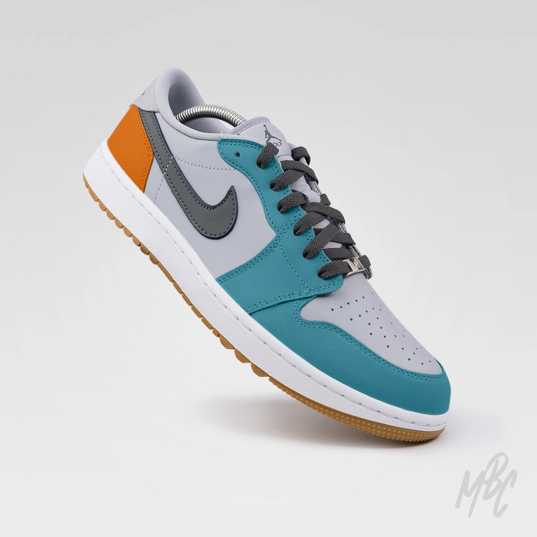 Crisp Touch Miami Country Club - Jordan 1 Low Golf Custom