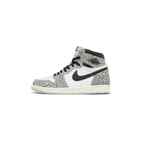 beach equipment Air Jordan 1 Retro High OG 'White Cement'