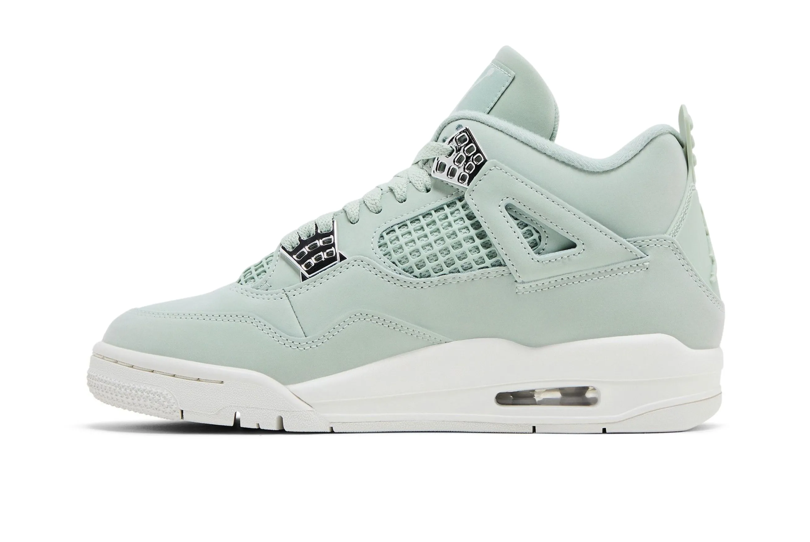 Wmns Air Jordan 4 Retro 'Abundance / Seafoam' efficient - running