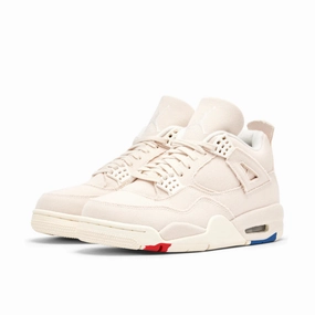 Air Jordan 4 Wmns 'Blank Canvas' Strap closure Elastic