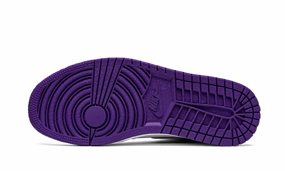 Air Jordan 1 Retro High Metallic Court Purple Trail Run