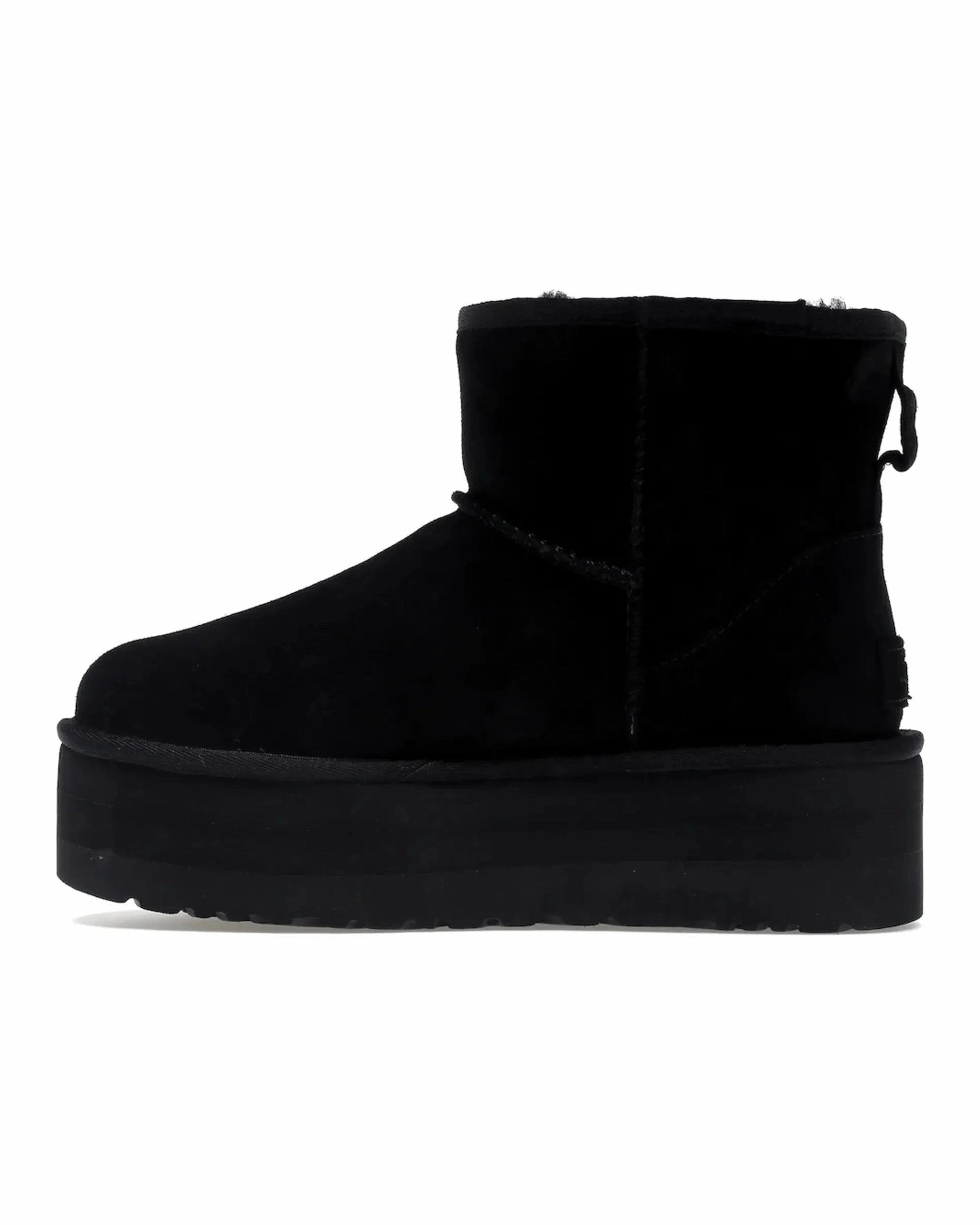 Clean Elevation UGG Classic Mini Platform Boot Black (W)