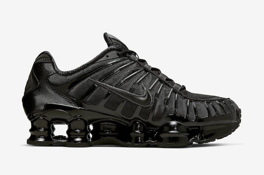 Shox TL "Black Max Orange" sneakers Every Move Trail Walk