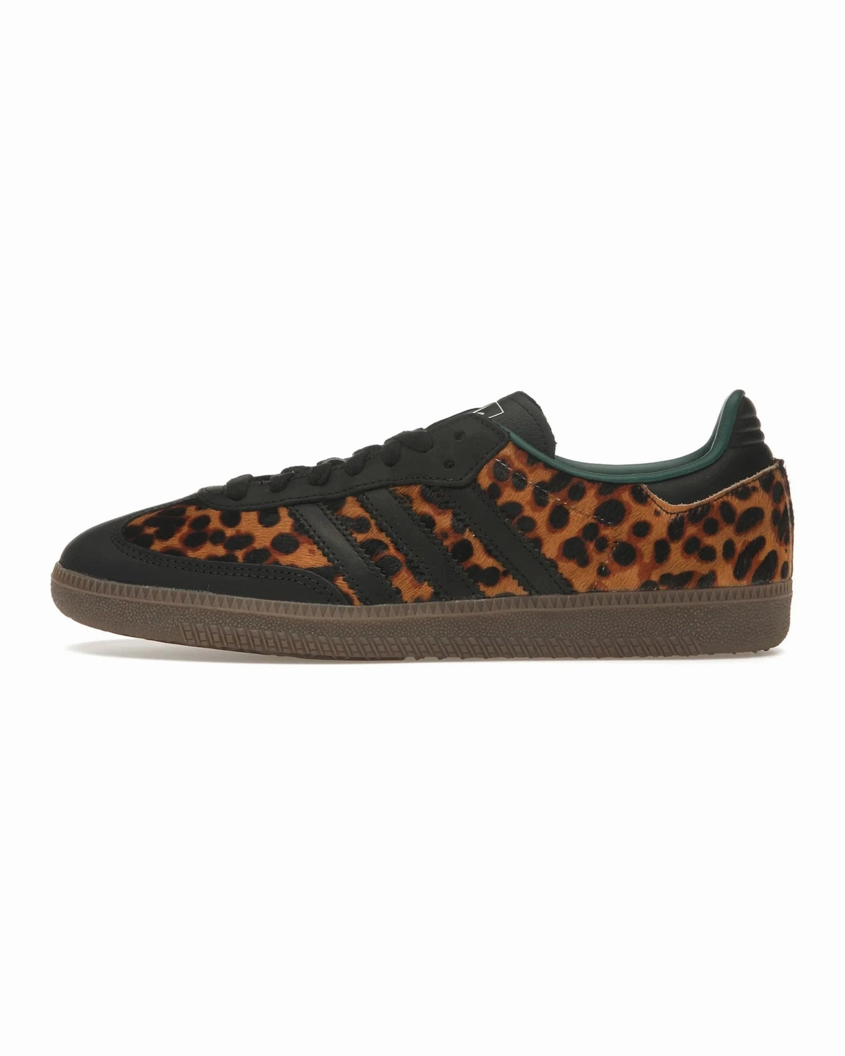 Adidas Samba OG Black Green Leopard Fitness Ready
