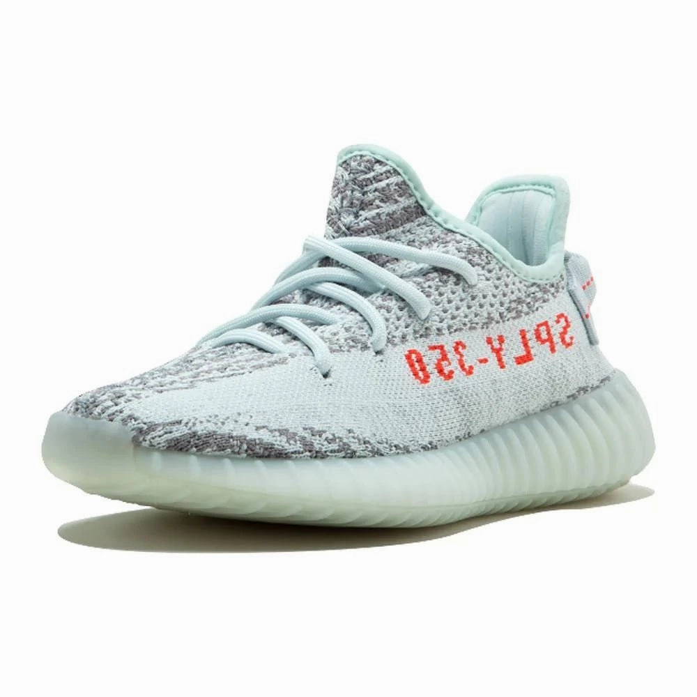 Light Stride Adidas Originals Yeezy Boost 350 'Blue Tint' Re Release 2022