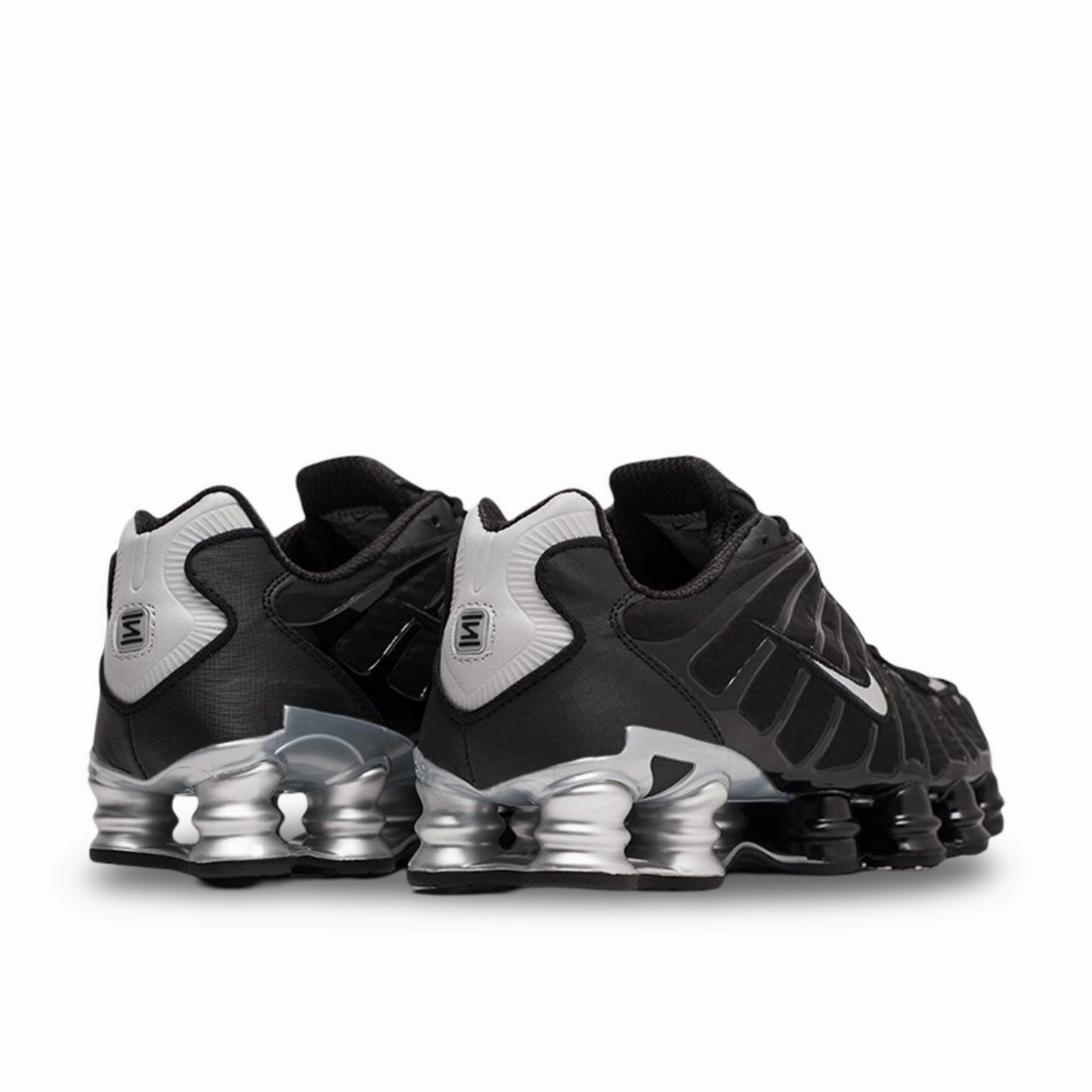 Sleek Style NIKE SHOX TL Nike Shox TL 'Black/Metallic Silver