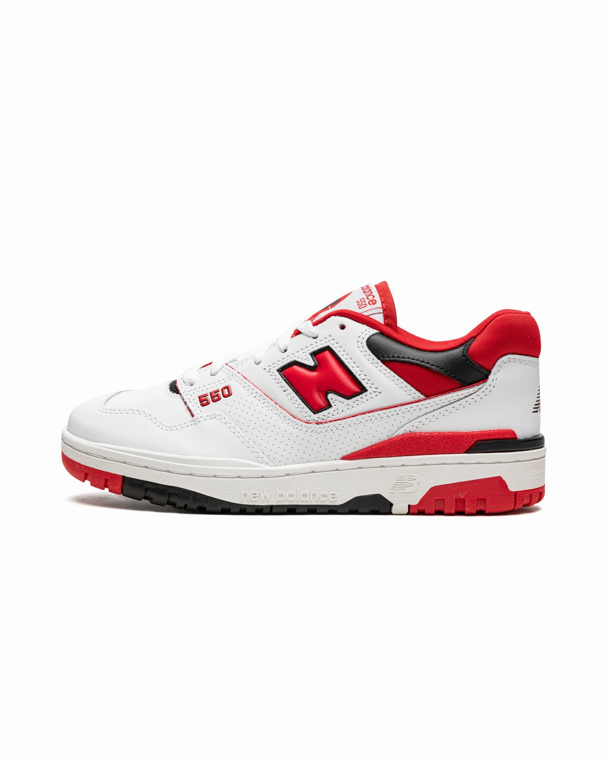 New Balance 550 White Red Step Ready