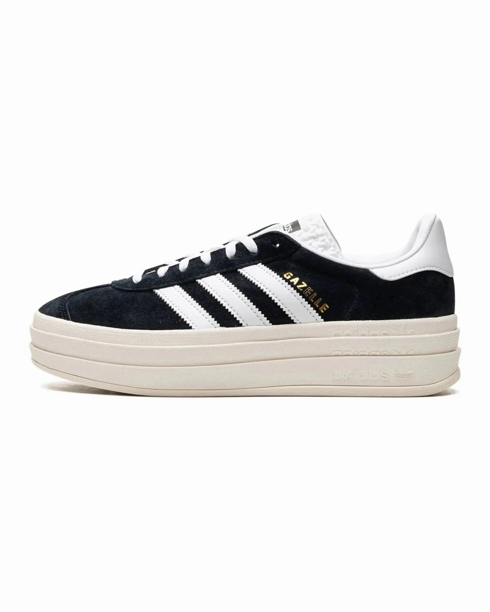 Adidas Gazelle Bold Core Black White Daily Comfort