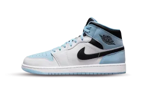 Air Jordan 1 Mid SE Ice Blue (2023) racing use