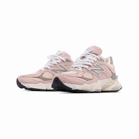 New Balance 9060 Rose Sugar Angora Brilliant pattern heavy - duty upper shoes