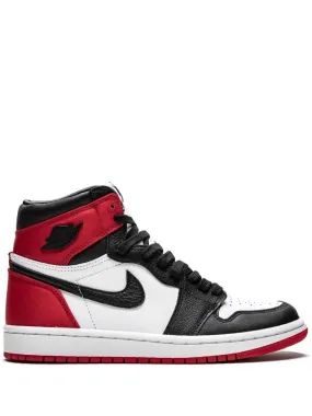 clearance Air Jordan 1 High OG "Satin Black Toe" sneakers