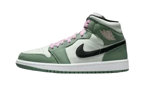 adjustable - fit shoes running in mountains Air Jordan 1 Mid Dutch Green (W)