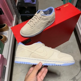 DS 2006' WMNS Nike Dunk Low BIRCH LIGHT BONE Slip Free Lace System