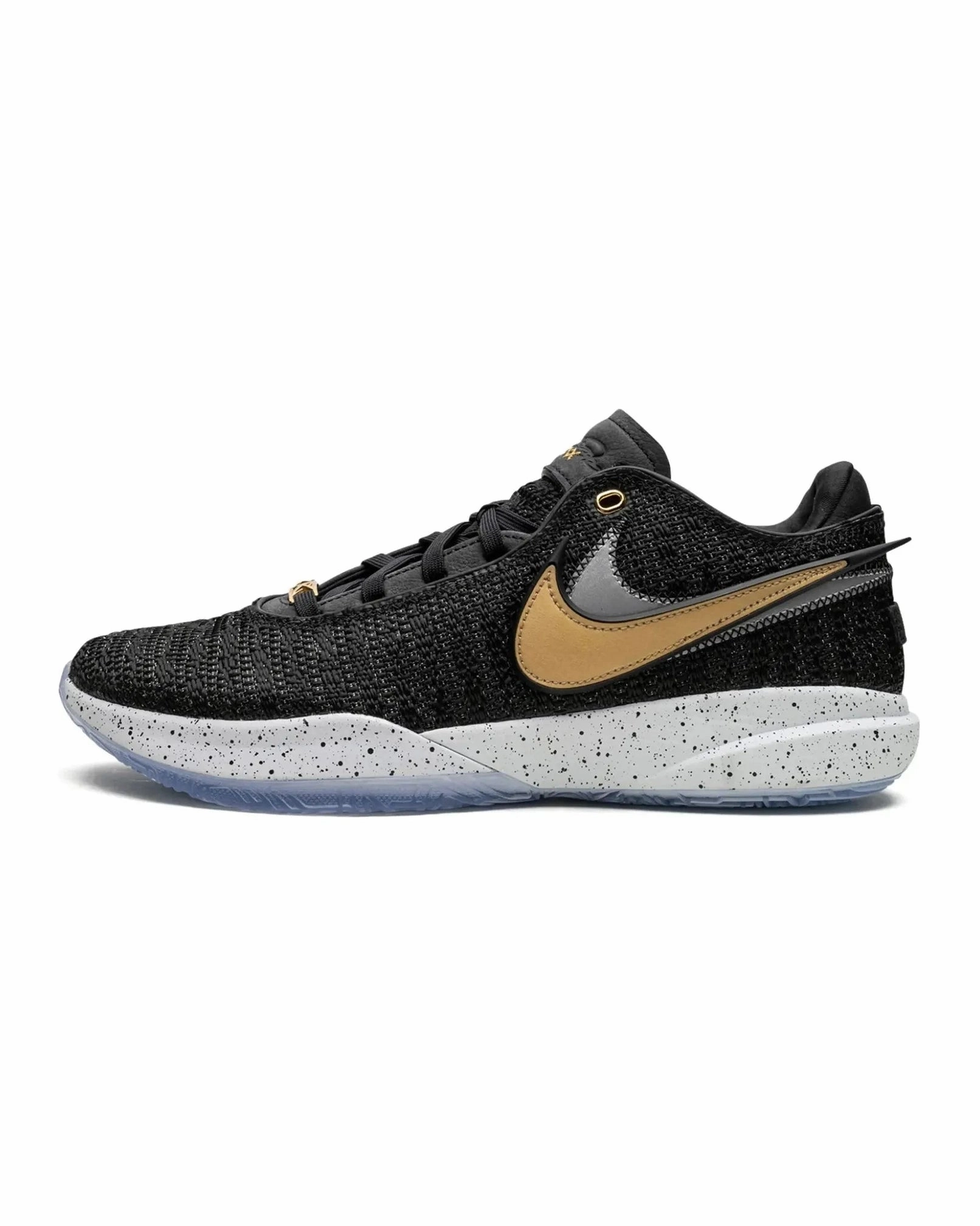cloud - design shoes low - profile - feature shoes Nike LeBron 20 Black Metallic Gold