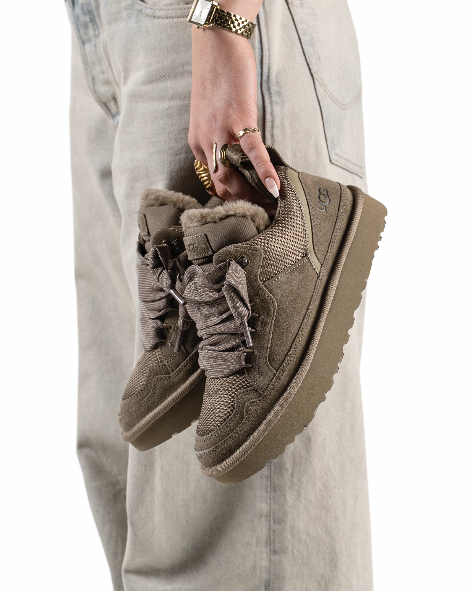 Cool Mood Warm Look UGG Lowmel Hickory