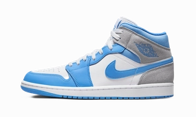 Air Jordan 1 Mid University Blue Grey Port Hike