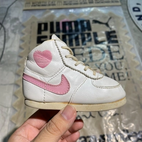 1985' Vintage Nike Infantry White Soft Pink Eco Friendly