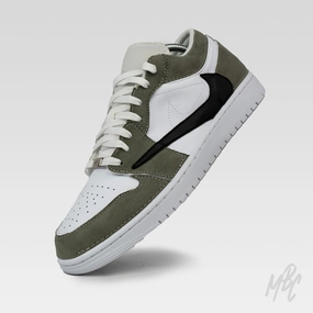Fashion-Forward Look Active Life Sage OG Reverse Swoosh - Jordan 1 Low Custom