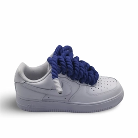 Air Force 1 purple Custom Rope lace Walking Vibe