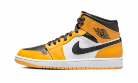 College Style Movement Ease Air Jordan 1 Mid Taxi