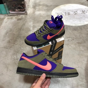 DS 2013' Nike Dunk Low Pro SB OLIVE ATOMIC RED Workout Friendly