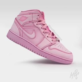 Subtle Edge Dip Dye - Jordan 1 Mid Custom