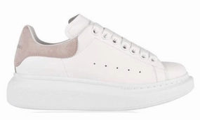 Alexander McQueen Oversized White Pink Womans Trainers Street Cool
