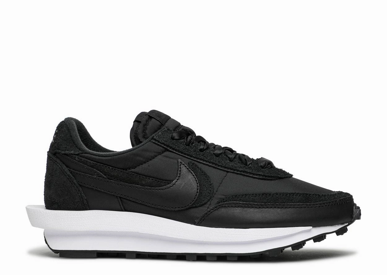 Step Soft Urban Routine Nike LD Waffle sacai Black Nylon