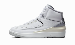 Breathable panel Air Jordan 2 Retro Cement Grey