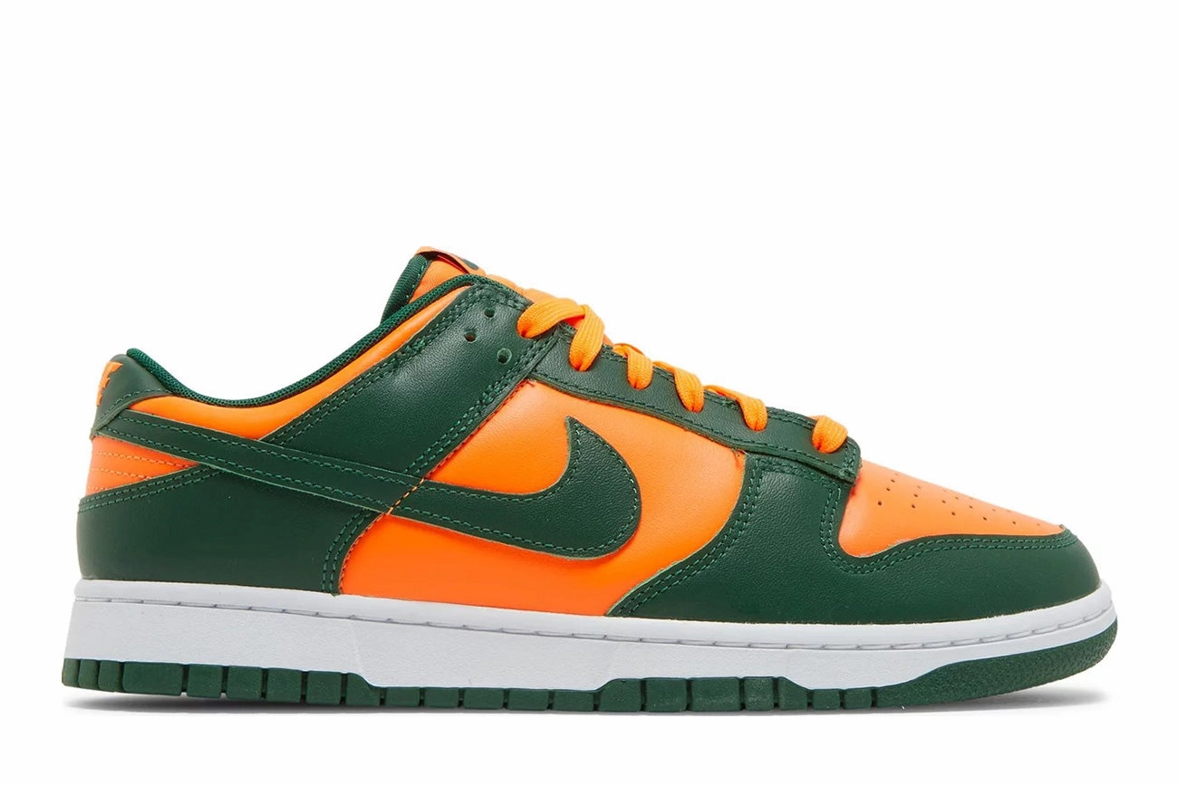 Power Step Comfort Walk Nike Dunk Low Retro "Miami Hurricanes"