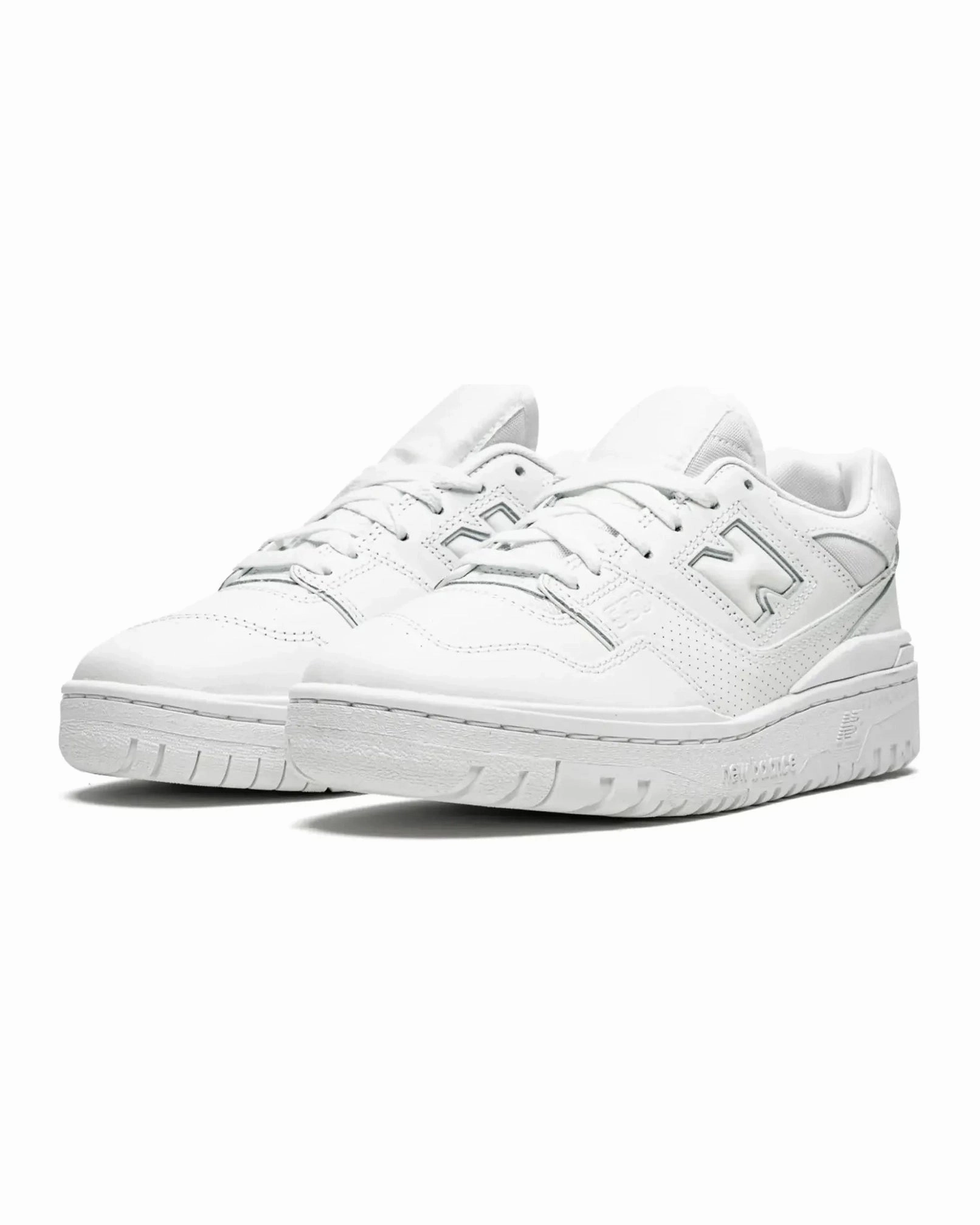 New Balance 550 Triple White Trail Running Youth Style