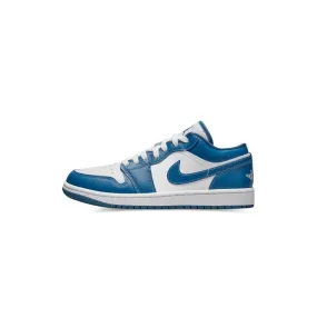 city running shoes noiseless - movement shoes Wmns Air Jordan 1 Low 'Marina Blue'