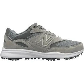 New Balance Heritage Golf Shoes running in a train station area shoes