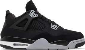 Air Jordan 4 Retro SE Black Canvas Ergonomic Build wind - resistant shoes