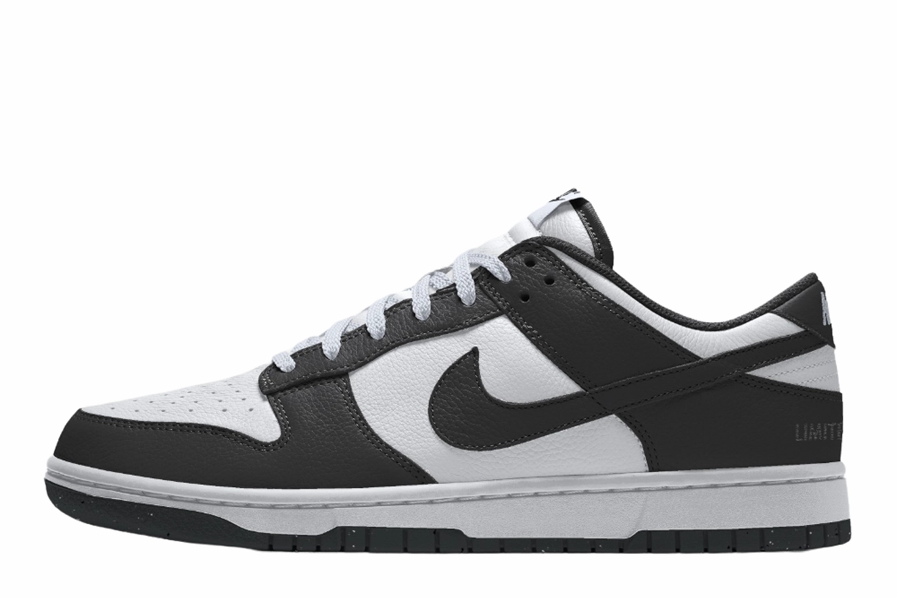 Shock Performance Walking Power Nike Dunk Low By You "Panda" (White Lace Set)