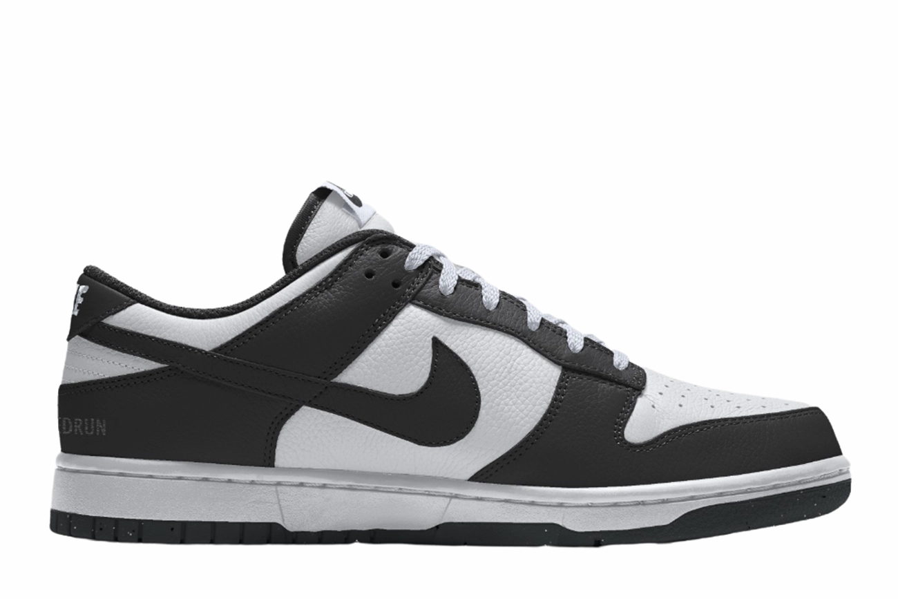 Nike Dunk Low By You "Panda" (White Lace Set) Fitness Footwear
