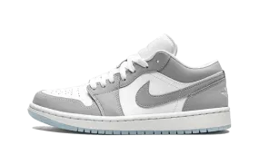 personal growth enjoyable run Air Jordan 1 Low Aluminium Wolf Grey (W)